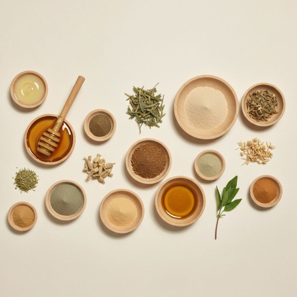 Φυσικά υλικά για περιποίηση προσώπου